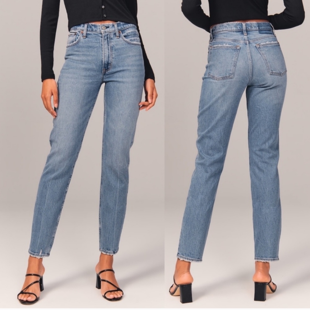 Abercrombie & Fitch The Moon High Rise jeans Sz 27/4